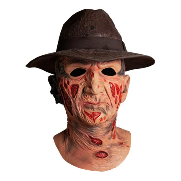 A Nightmare on Elm Street - Deluxe Freddy Krueger Mask with Fedora Hat