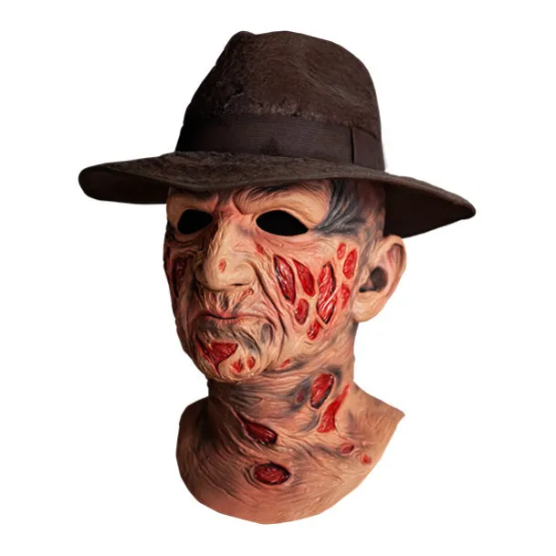 A Nightmare on Elm Street - Deluxe Freddy Krueger Mask with Fedora Hat