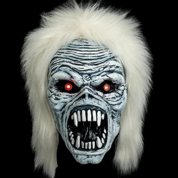 Iron Maiden - Bass Beast Mask with Light Up Eyes (Vinyl)